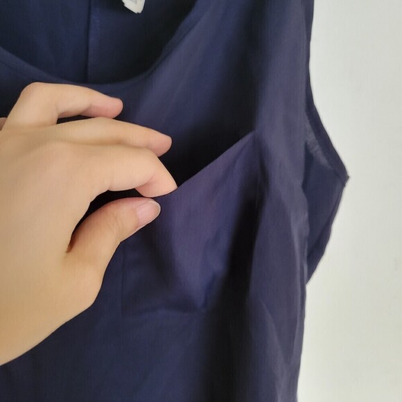 NEW Forever 21 Plus Navy Blue Lightweight Sleeveless Tank Top Size 1X - Picture 4 of 11